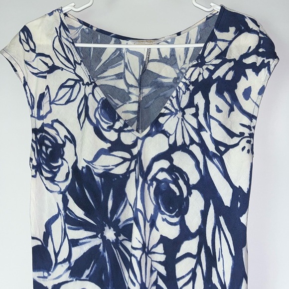 Women's Hawaiian Jams World Dress size medium blue and white - Picture 3 of 9